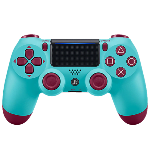 Official Sony DualShock 4 Controller for PS4 (V2) Berry Blue (Pre-owned)