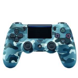 Official Sony DualShock 4 Controller for PS4 (V2) Blue Camouflage (Pre-owned)