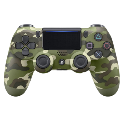 Official Sony DualShock 4 Controller for PS4 (V2) Green Camouflage (Pre-owned)