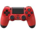 Official Sony DualShock 4 Wireless Controller for PS4 (V1) Magma Red (Pre-owned)