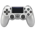 Official Sony DualShock 4 Wireless Controller for PS4 (V2) Silver (Pre-owned)