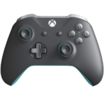 Microsoft Xbox One Wireless Controller Grey Blue (Pre-owned)