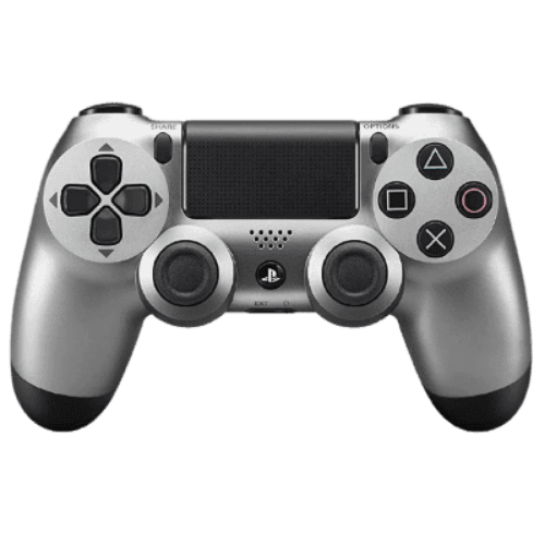 Official Sony DualShock 4 Controller for PS4 (V1) Silver (Pre-owned)