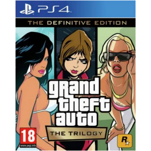 Grand Theft Auto The Trilogy The Definitive Edition PS4 (Pre-owned) - Image 1