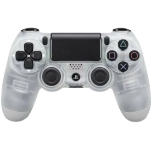 Official Sony DualShock 4 Wireless Controller for PS4 (V1) Crystal (Pre-owned)