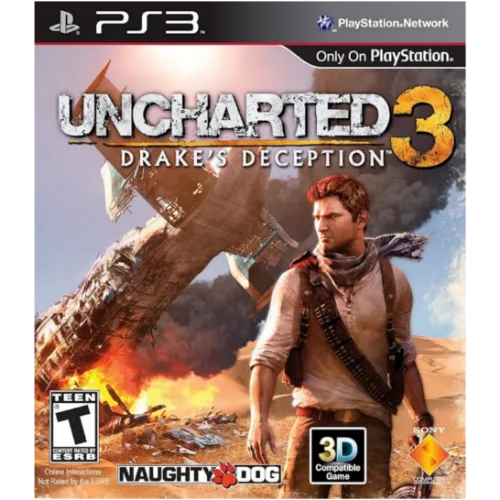 Uncharted 3 Drakes Deception PS3 Pre owned