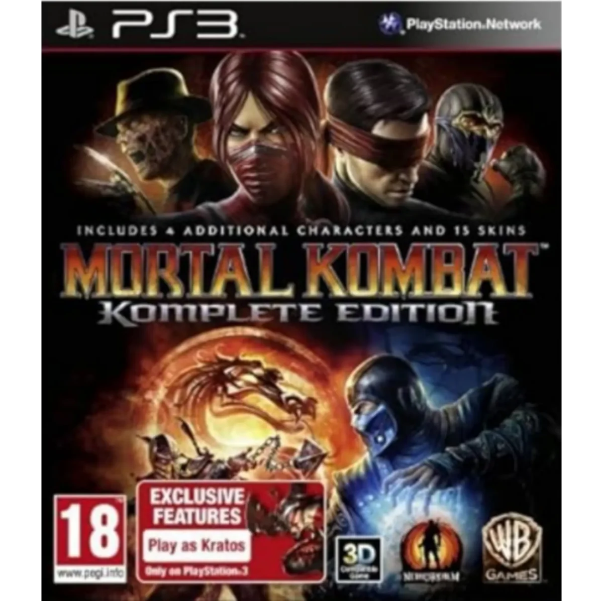 Mortal Kombat Komplete Edition PS3 Pre owned