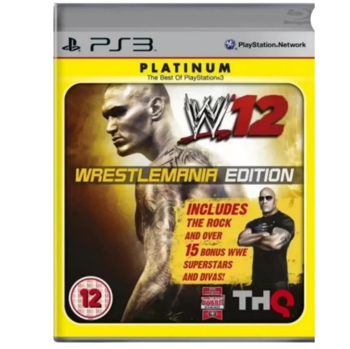 WWE 12 Wrestlemania Edition PS3 Pre owned