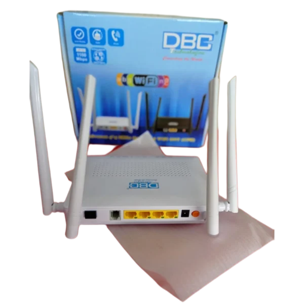 DBC Wifi Router 4 Antenna 2.4GHz + 5GHz (Pre-owned)