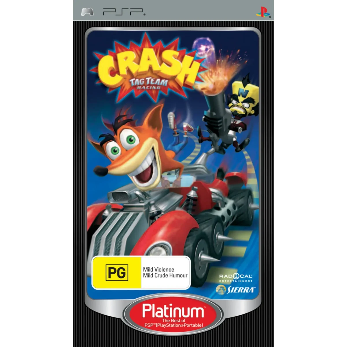 Crash Tag Team Racing PSP Pre owned