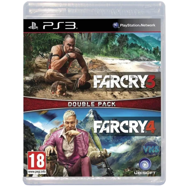 Far Cry 3 & Far Cry 4 Double Pack PS3 (Pre-owned)