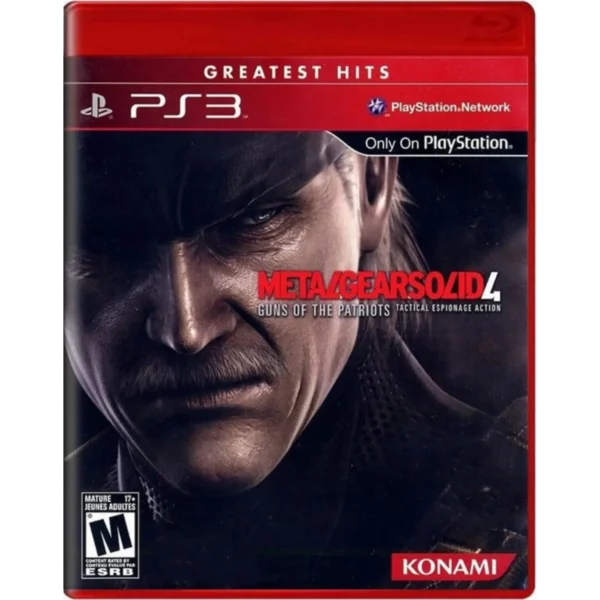 Metal Gear Solid 4 Guns of the Patriots PS3 (Pre-owned)