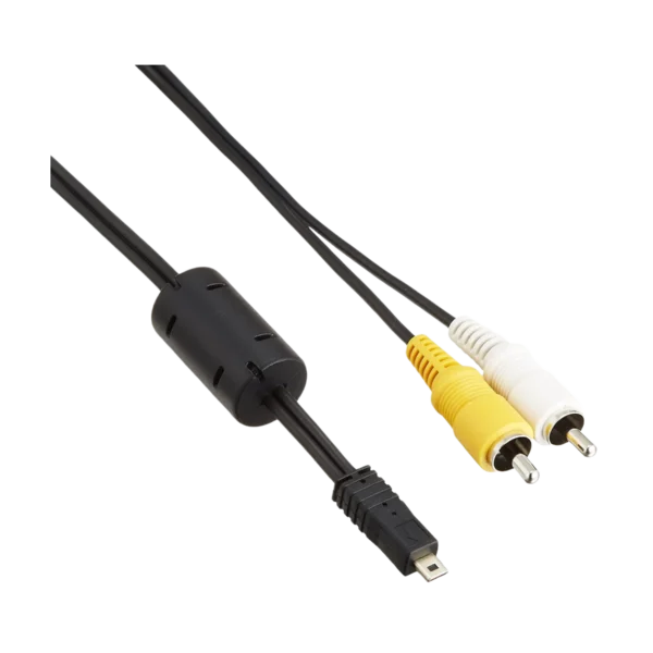 Mini USB to RCA AV Cable for Canon, Nikon, Sony, Fujifilm Cameras