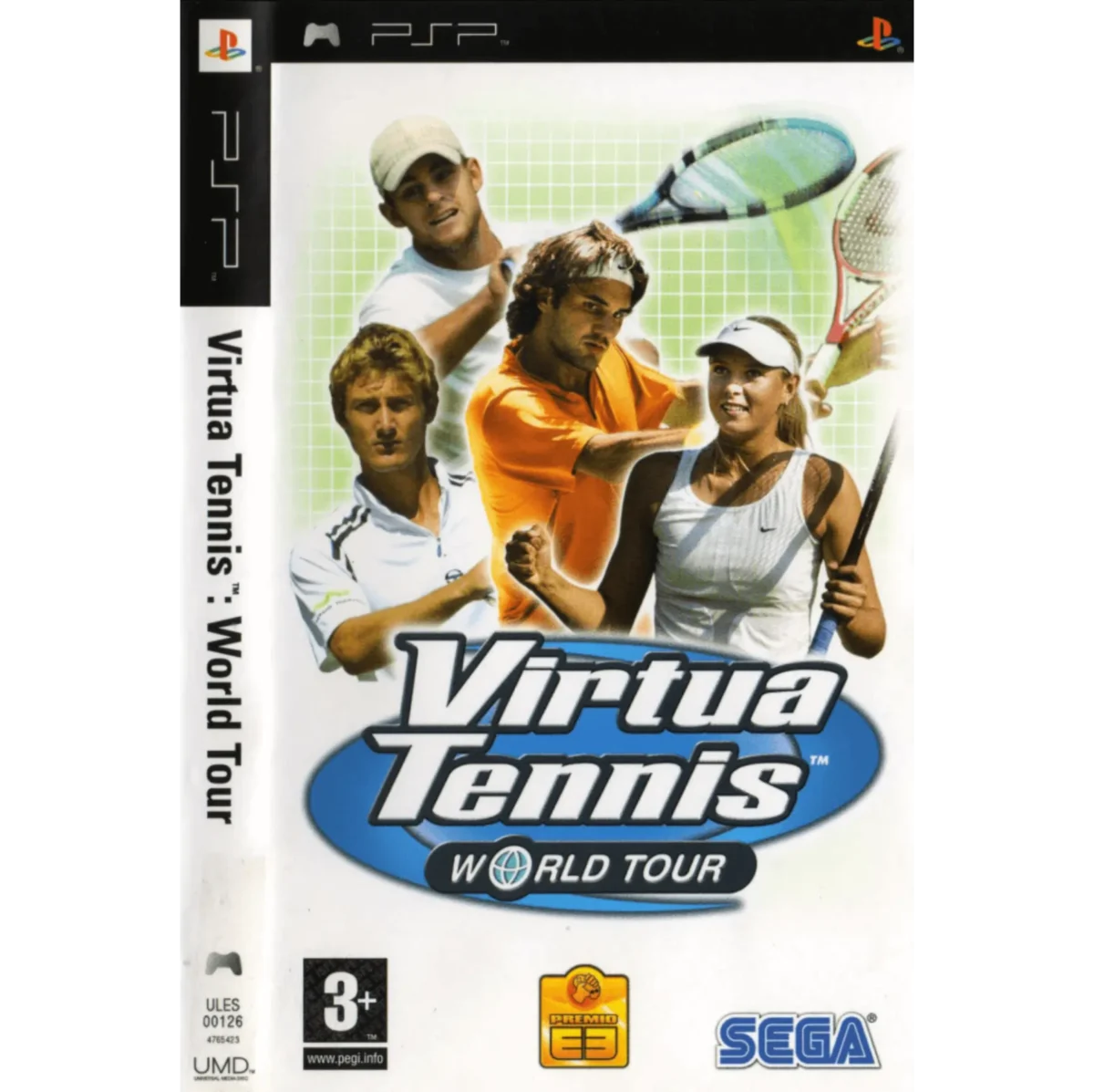 Virtua Tennis World Tour PSP Pre owned