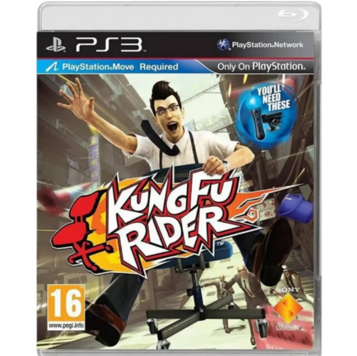 Kung Fu Rider PS3 (Pre-owned) - Image 1