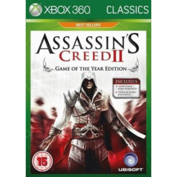Assassin's Creed II Game Of The Year Edition Xbox 360 (Pre-owned)