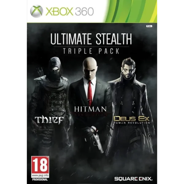 Ultimate Stealth Triple Pack: Hitman Absolution, Thief and Deux Ex 360 (Pre-owned)