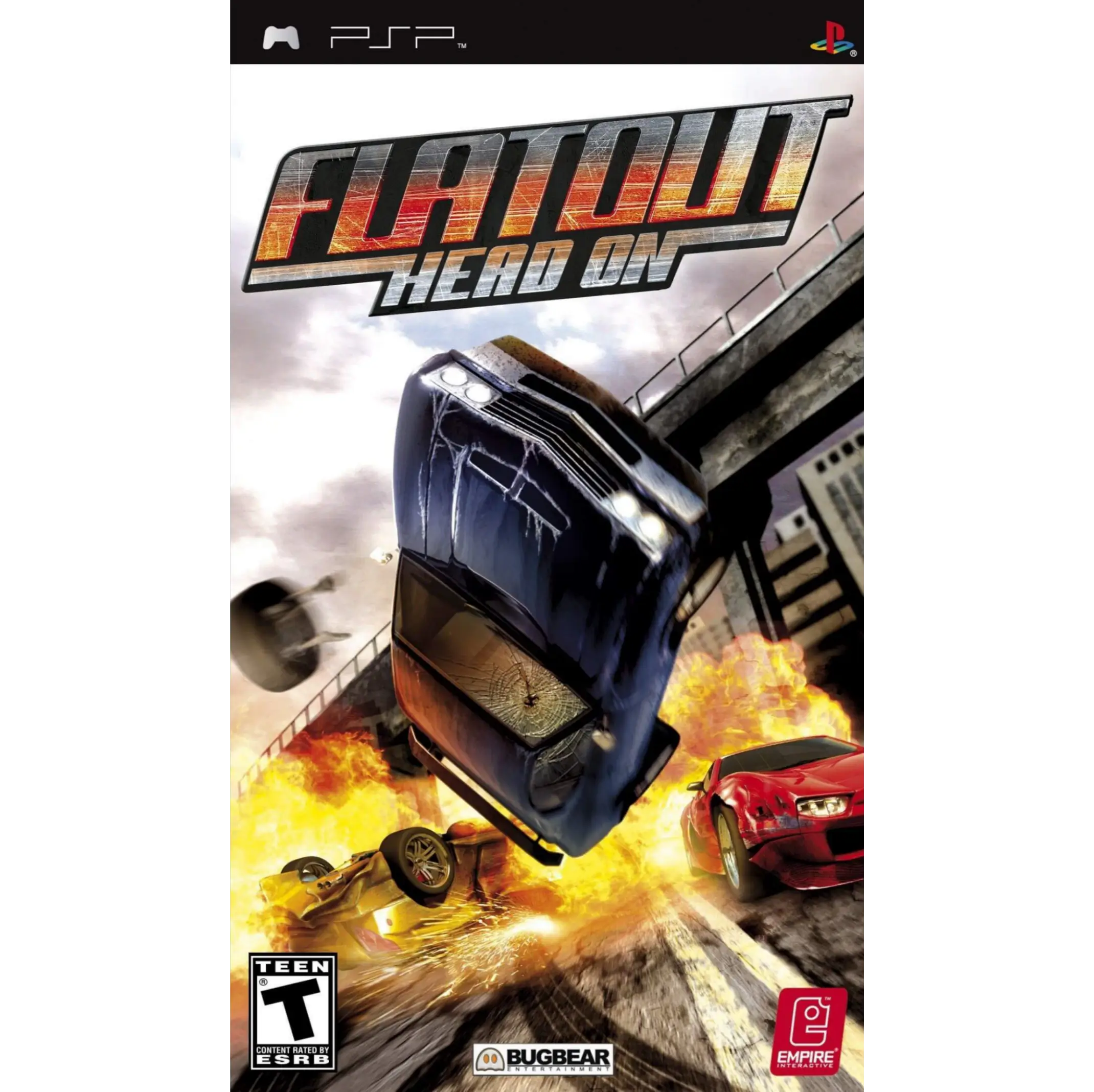 FlatOut Head On PSP (Pre-owned) FlatOut Head On PSP (Pre-owned) - Image 1