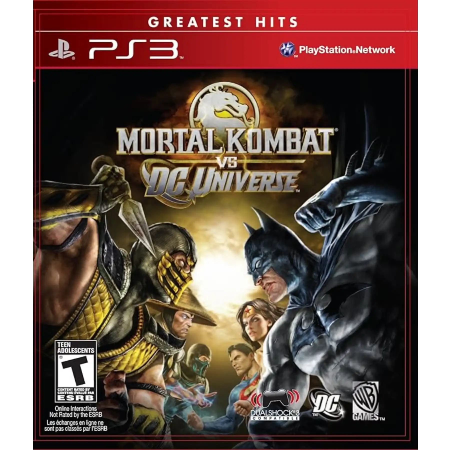 Mortal Kombat Vs DC Universe PS3 (Pre-owned) Mortal Kombat Vs DC Universe PS3 (Pre-owned) - Image 1