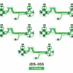 PS4 Controller Conductive Film JDS-055 | Button Flex Cable Replacement for DualShock 4 (5 Piece)