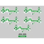 PS4 Controller Conductive Film JDS-055 | Button Flex Cable Replacement for DualShock 4 (5 Piece)