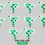 PS4 Controller Conductive Film JDS-030 | Button Flex Cable Replacement for DualShock 4 (5 Piece)