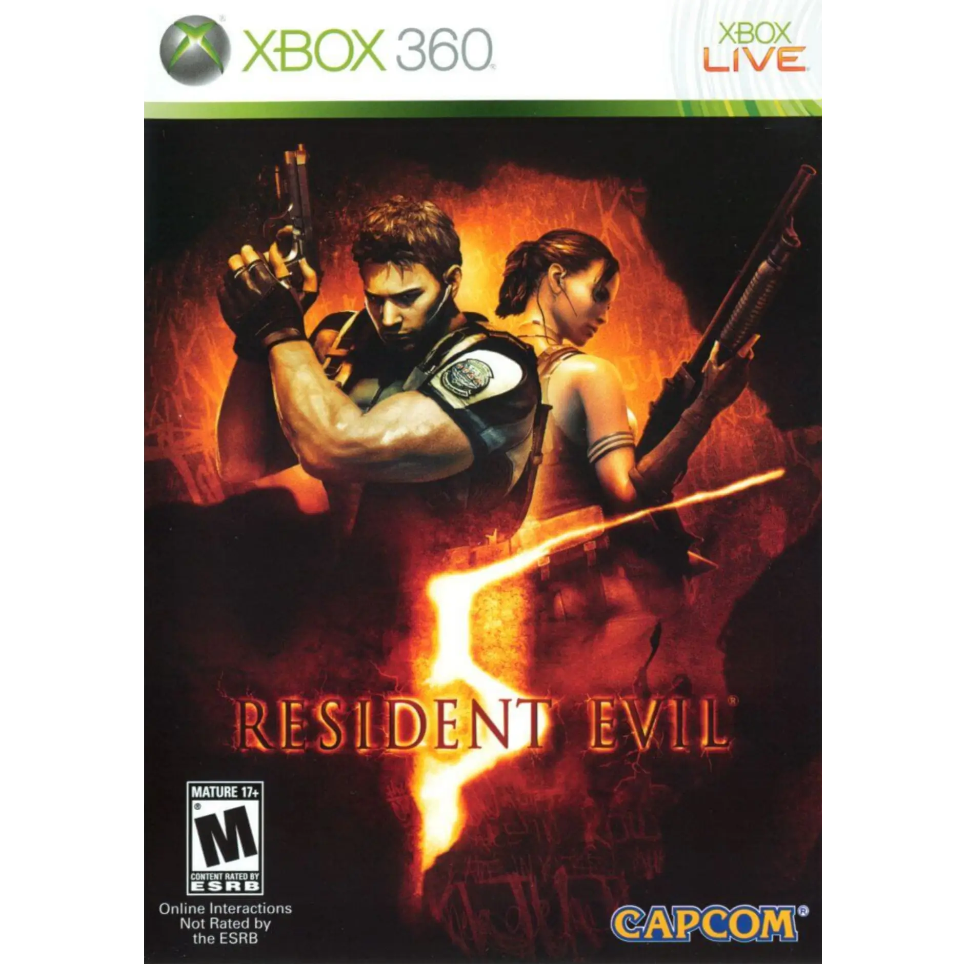 Resident Evil 5 Xbox 360 (Pre-owned) Resident Evil 5 Xbox 360 (Pre-owned) - Image 1