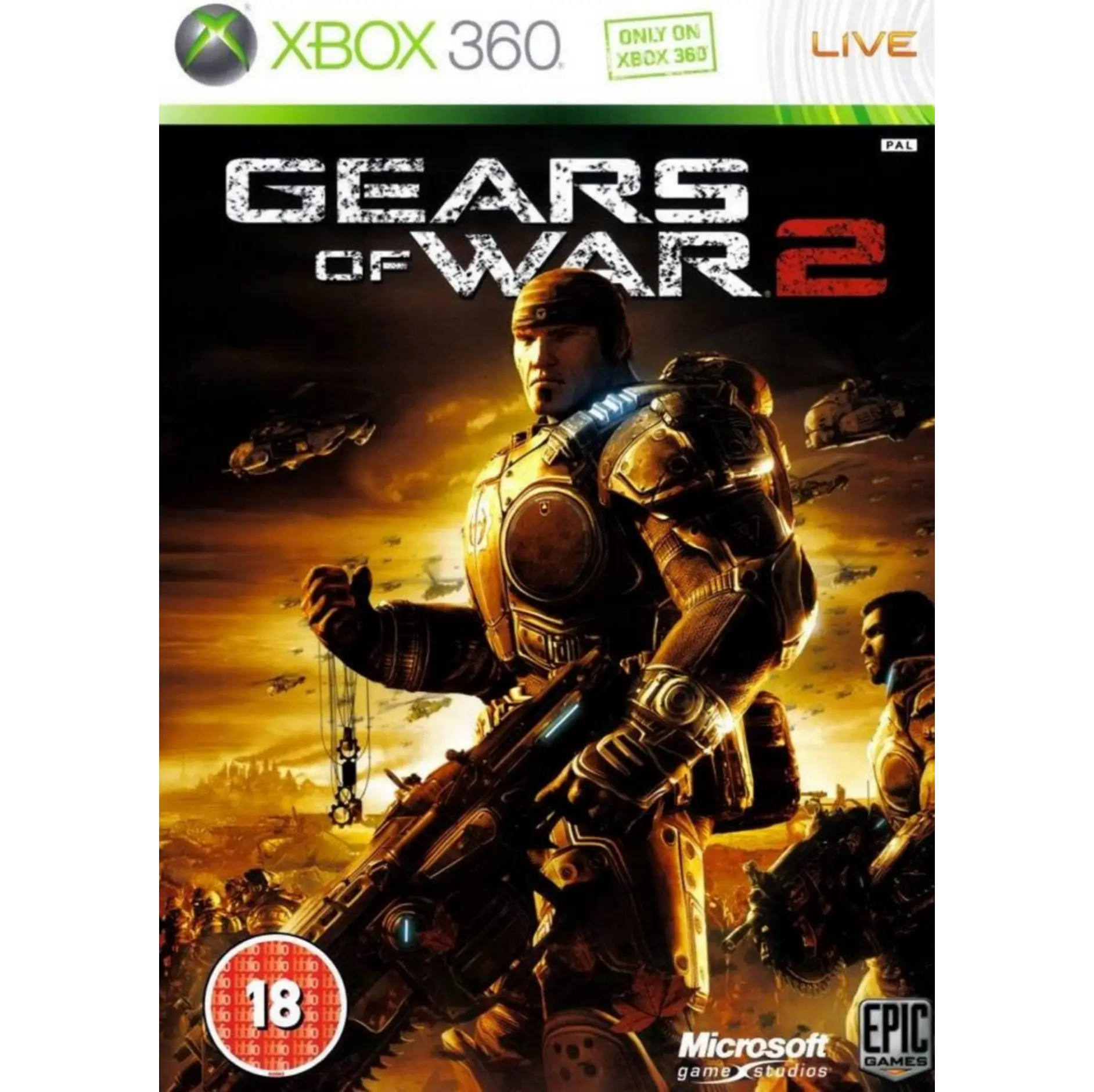 Gears of War 2 Xbox 360 (Pre-owned) Gears of War 2 Xbox 360 (Pre-owned) - Image 1