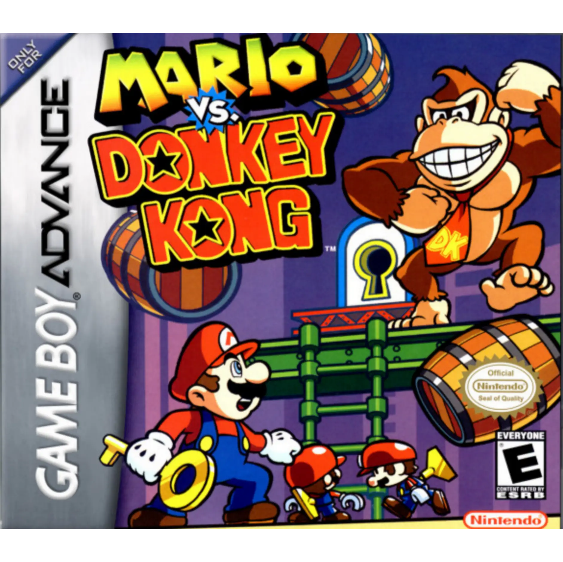 Mario Vs Donkey Kong Game Boy Advance GBA (Pre-owned) Mario Vs Donkey Kong Game Boy Advance GBA (Pre-owned) - Image 1