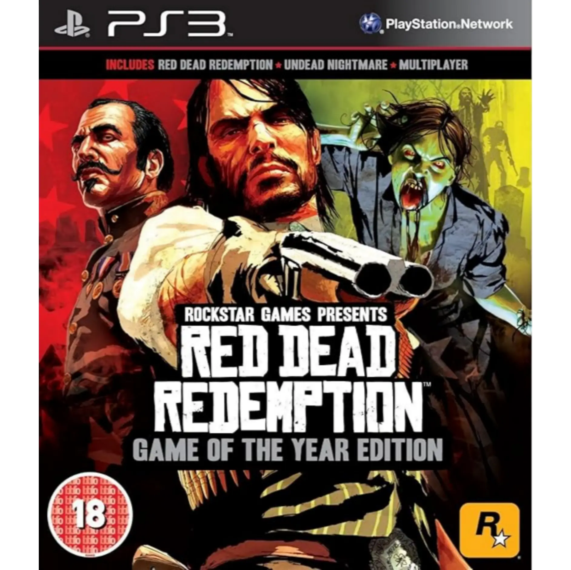 Red Dead Redemption Game of the Year Edition PS3 Red Dead Redemption Game of the Year Edition PS3 (Pre-owned) - Image 1