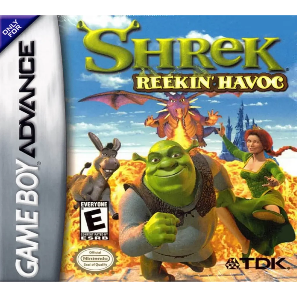 Shrek Reekin Havoc Game Boy Advance GBA Pre owned