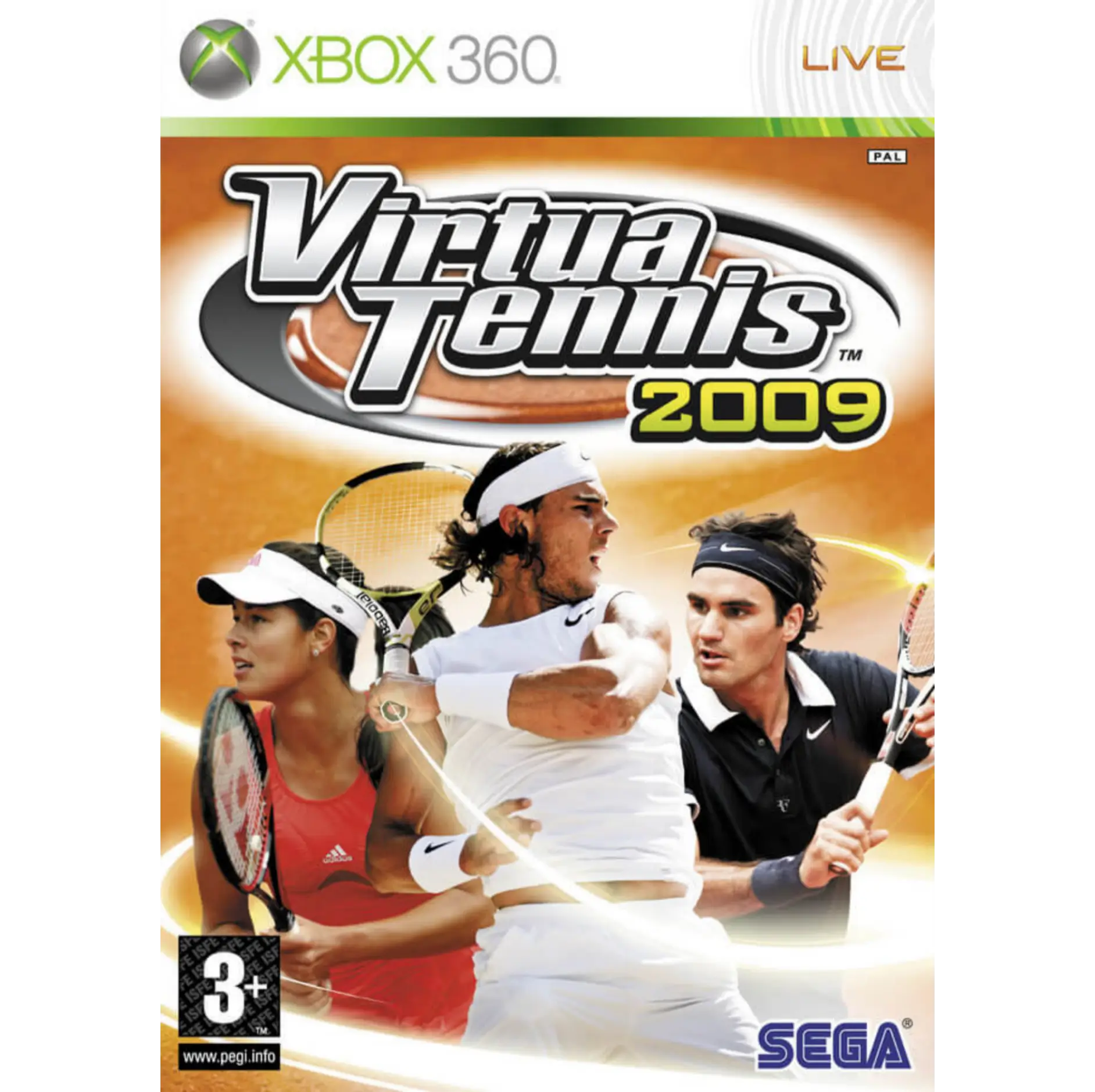 Virtua Tennis 2009 Xbox 360 (Pre-owned) Virtua Tennis 2009 Xbox 360 (Pre-owned) - Image 1