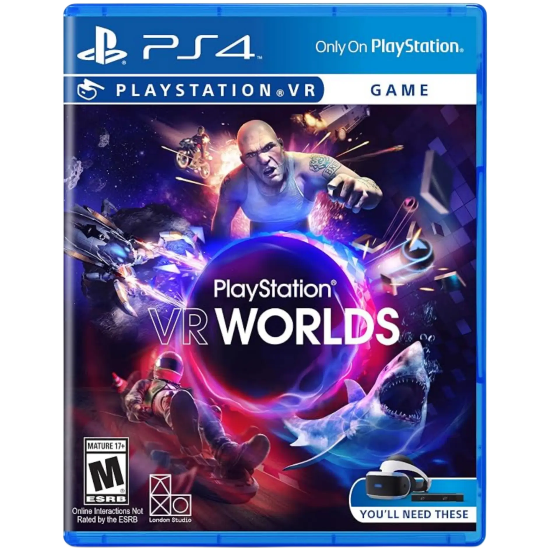 Playstation VR Worlds PS4 (Pre-owned) Playstation VR Worlds PS4 (Pre-owned) - Image 1
